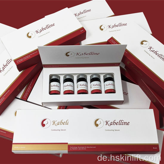 Kabelline -Fettlösten Injektion Lipo Laborinjektion