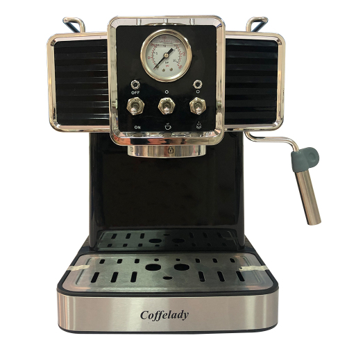 19 Bar Pump Coffee Maker With Pressure Gauge, High Quality 19 Bar Pump