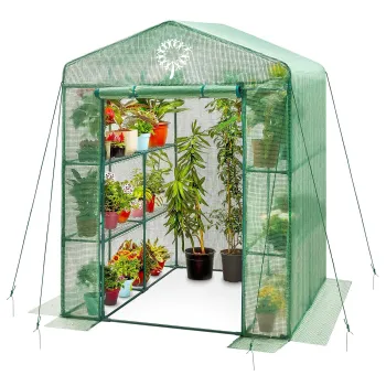 Dandelion Wholesale: Walk-in Greenhouse - Thick PE Cover & Heavy Duty Steel