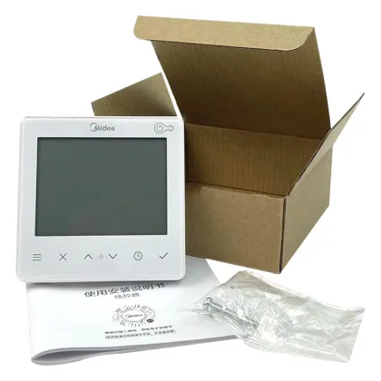 Original Midea Smart Air-source Heat Pump Heater Wire Controller KJRH-86F1/BK(wifi)