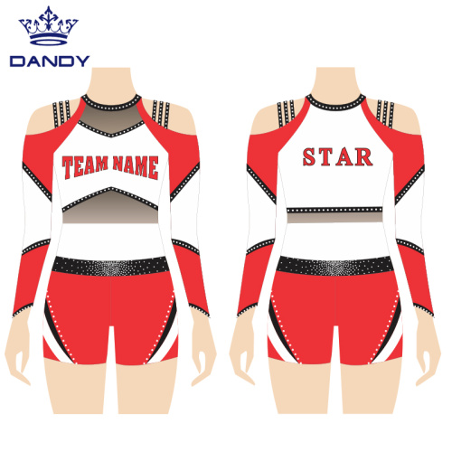 Seragam cheerleadling kinerja desain khusus