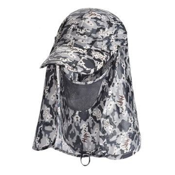 Camouflage Cap, Jungle Hat with Facial and Neck Cover: Your Essential Accessory for Outdoor Adventures