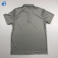 rayures bleues noires gris polo logo personnalisé