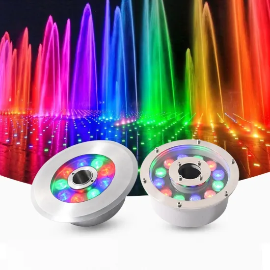 DC24v RGB IP68 Stainless Steel Swimming Pool Fountain Lights