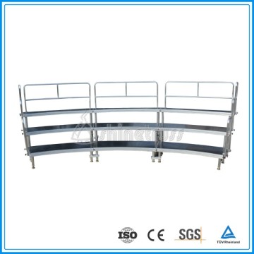 Guangzhou plywood chorus stage folding chorus set for church