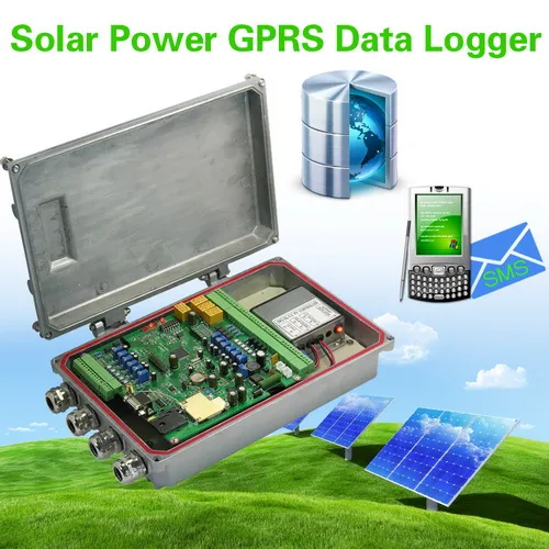 Solar Power GPRS Data Logger Digital Humidity Controller