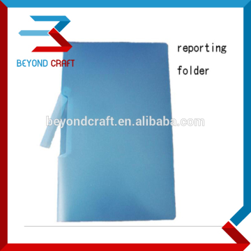 A4 size document plastic PP swing clip folder