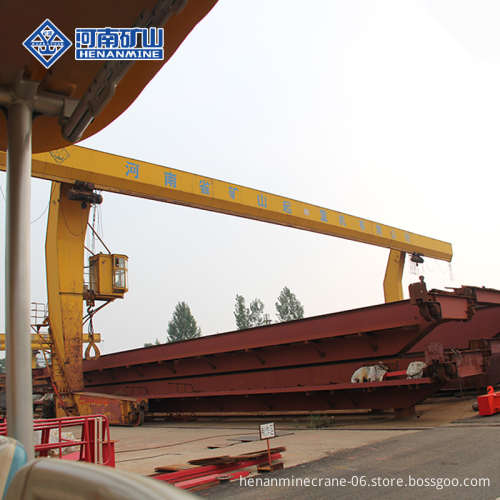 Hot Sale High-Tech Cabin-Controlled Single Beam L-Type Trolley Gantry Crane