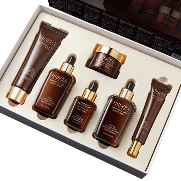 Whitening Lifting Anti-Wrinkle Firming Facial Care Kit with Niacinamide and Silk Protein