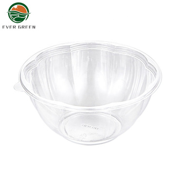 32oz Salad To-go Containers Clear Plastic Salad Bowls