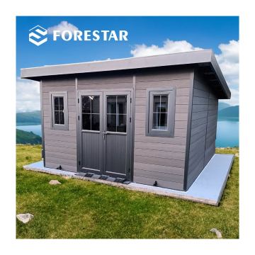 Extendable WPC Outdoor Garden Shed for Durable Storage