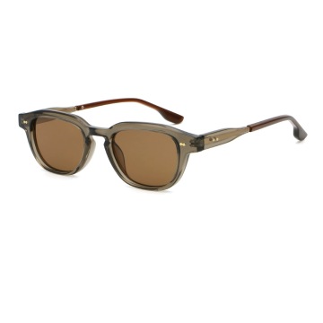 Unisex moderne Retro schmale geometrische Y2K-Sonnenbrille