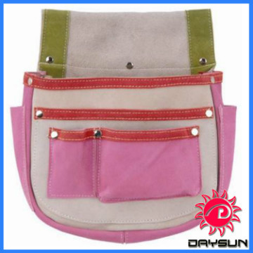 Multifunctional fashional pink tool bag
