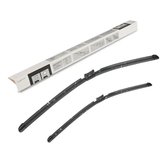 Intelligent Water Spraying Silicone Rubber Frameless Wiper Blades for Tesla - Wholesale Car Auto Parts