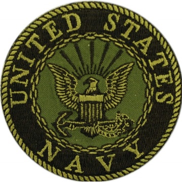 United States Navy Patch Broderad
