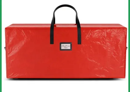 Waterproof Christmas Tree Storage Bag: Durable 7.5ft Tree Oxford Duffle for Safe Holiday Storage