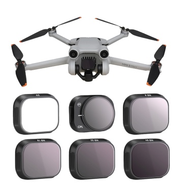 Aluminiumlegierung Filter -Set für DJI Mini 3 Pro: Optimales Zubehör für verbesserte optische Glaslinsenerlebnisse