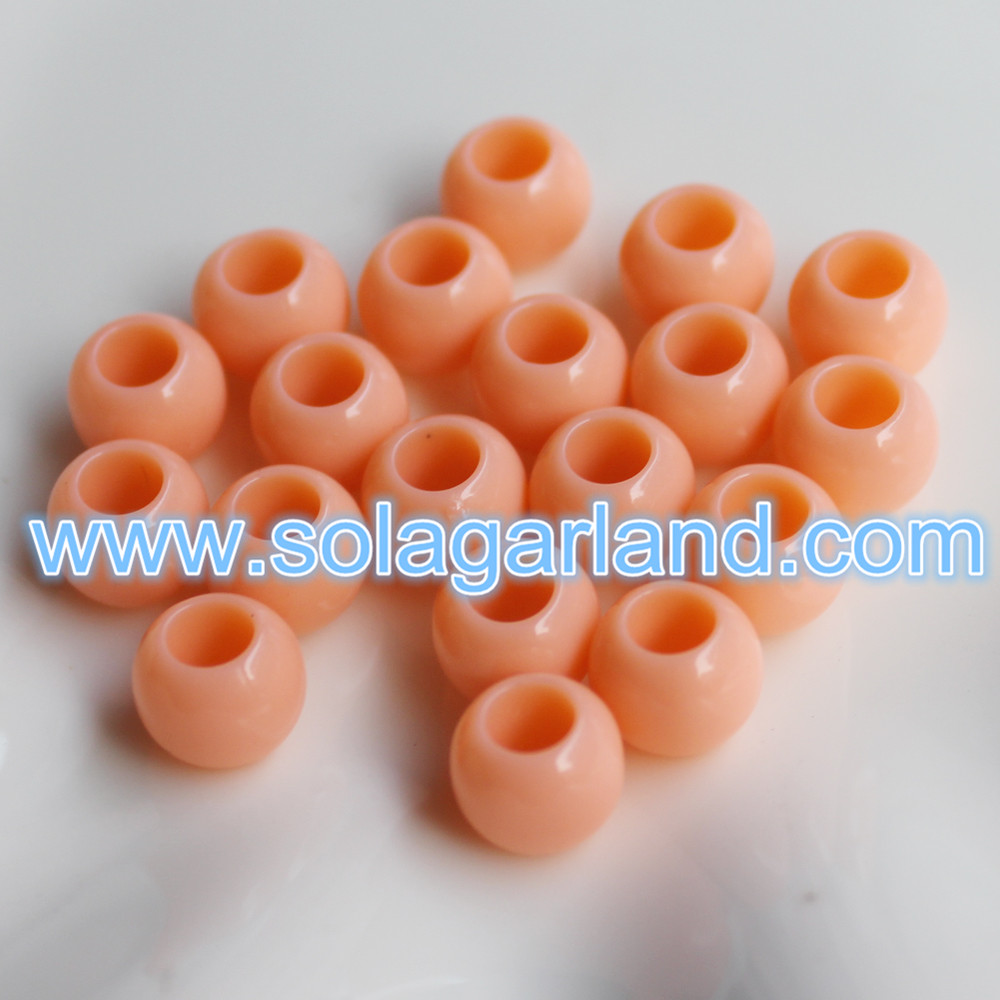 5MM Large Hole Plastic Beads