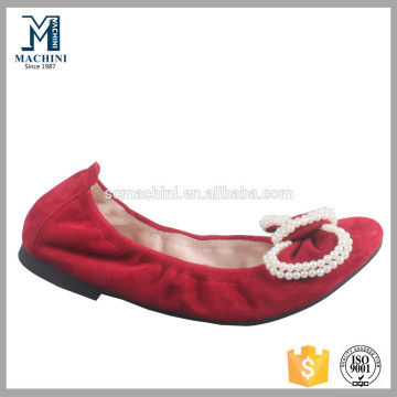 2015 Latest design ladies flat shoes