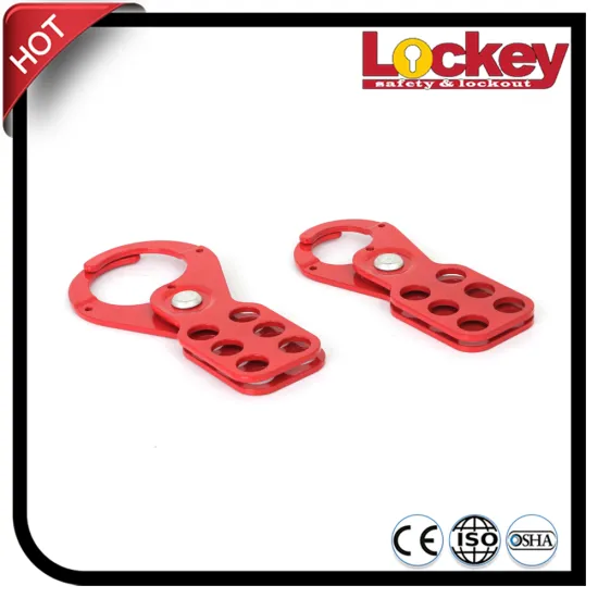 Economic Lockout Hasp with lock size 25/38mm