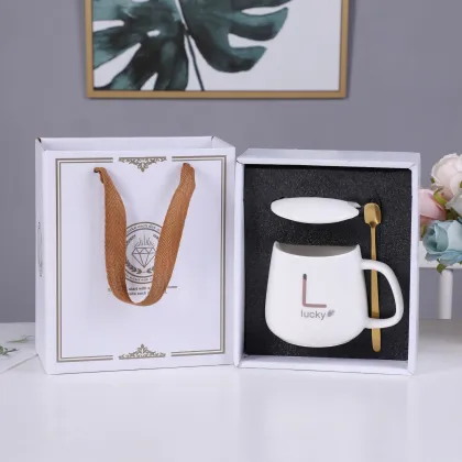 Notebook Gift Set with Umbrella Thermos Cup Pen