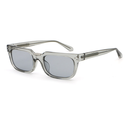 Vintage Geometric Flat Top Square PC Frame Sunglasses