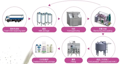 High-Quality Pasteurized Milk Processing Line