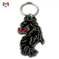 Oscailteoir buidéal miotail keychain keyring