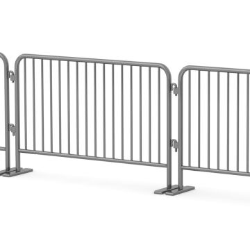 Galvanizli özelleştirilebilir delme stadyum geçici çit