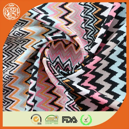 Latest fashion geometric pattern 100% cotton fabric