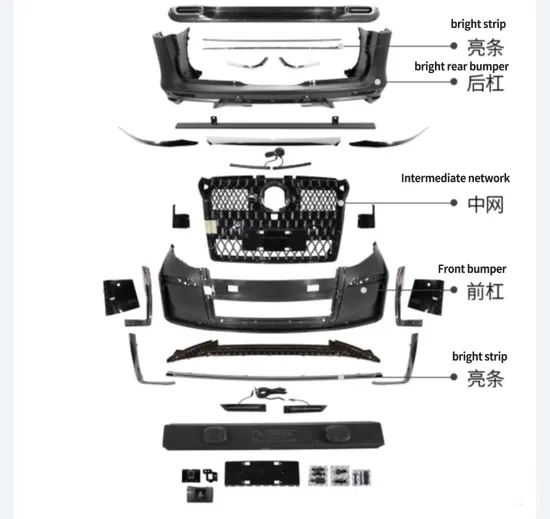 V-Class Vito Series Modified Glory Front and Rear Surround Accessories for Business Cars - Mercedes-Benz