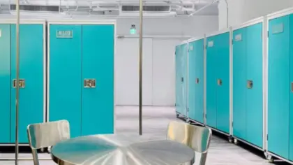 Prefabricated CRS Powder Coated Mini Storage Solutions