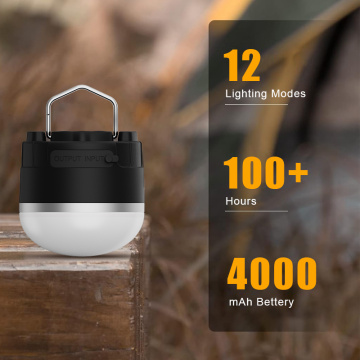 Lumière rechargeable de la lanterne de camping
