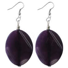 Natural Gemstone Agate Earring