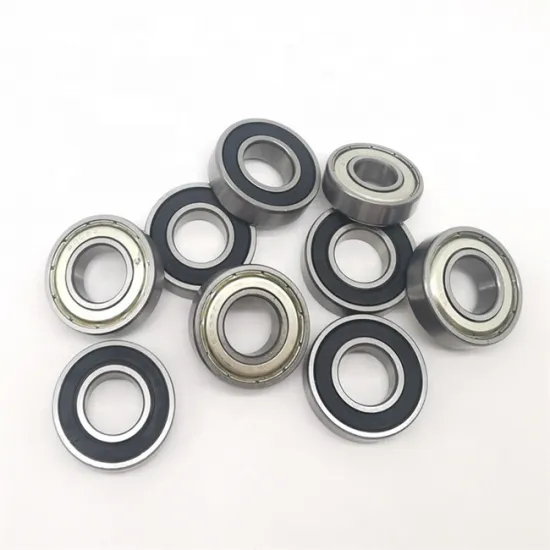 High Speed 6000Z Single Row Deep Groove Ball Bearings