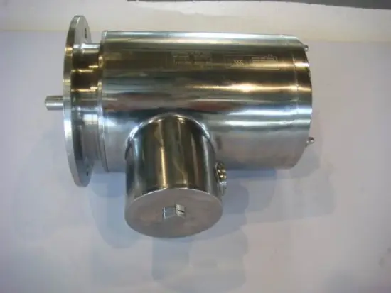 Food Safe stainless steel motors for beverage plants