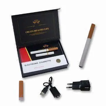 150mAh E-cigarette, Includes 1 Atomizer and 2 Battery Components
