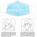 3ply Surgical Disposable Face Mask with Earloop