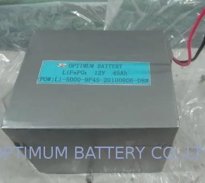 Deep Cycle Lifepo4lithium Phosphate Batteries 12v-45ah For Mini Hev Start Up