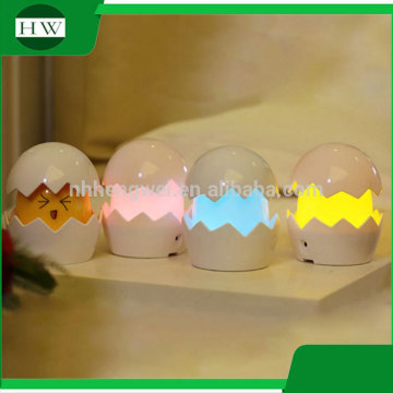 plastic egg eye protection touch sensor battery operated usb rechargeable led study reading desk table night light lamp