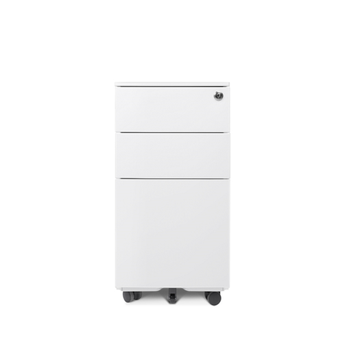 Metal File Storage Cabinet 3 Drawer Mobile Pedestal