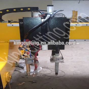 Chinese good slae export to intrernational market gantry cnc cutting metal plates machine with high precision cnc plasma head
