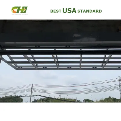 Full View Folding Overhead Door