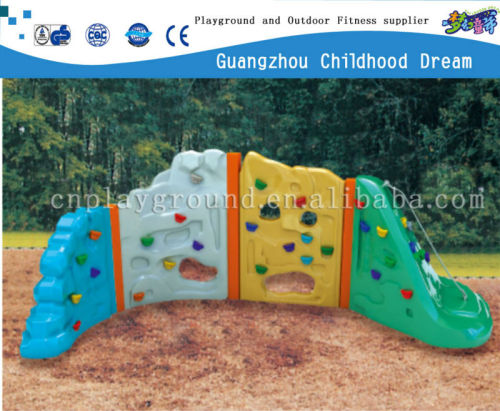(HD-14401)Children playground Plastic rock climbing walls for sale