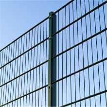 cheap custom double horizontal wire mesh fence panel