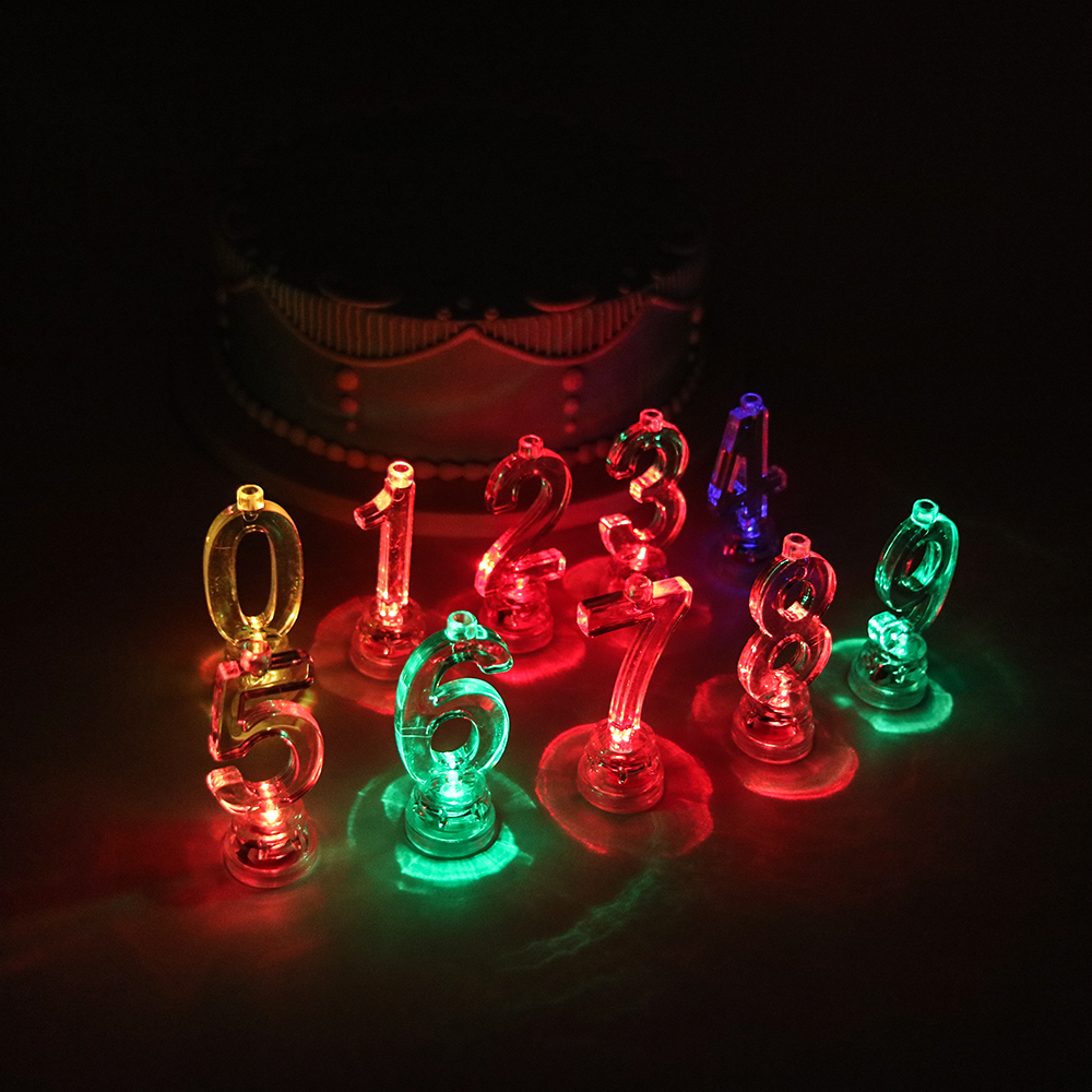 LED NUMBER CANDLE LED NUMBER CANDLE