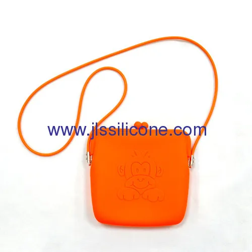 Fashion Lady Silicone Shoulder Bag 