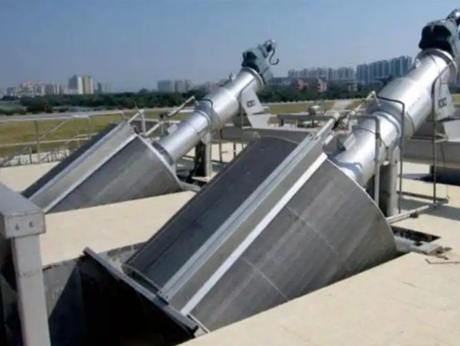 Grade de filtro de tambor de aço inoxidável