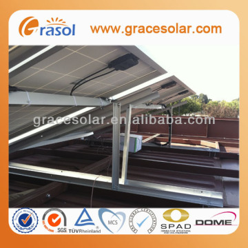 PV roof mount rack