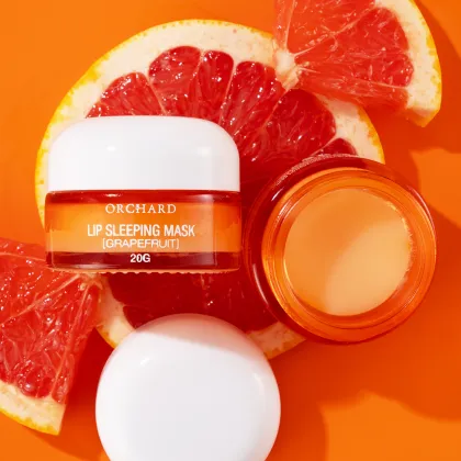 Korean Grapefruit Lip Mask - Moisturizing and Nourishing Lip Care